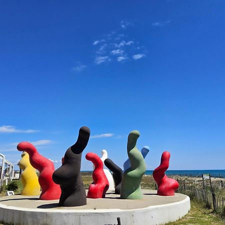 L'Azur 4 Pers Clim Parking Acces Plage Direct Ле Баркарес Экстерьер фото