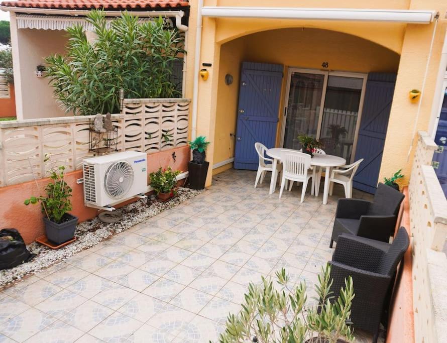 L'Azur 4 Pers Clim Parking Acces Plage Direct Ле Баркарес Экстерьер фото