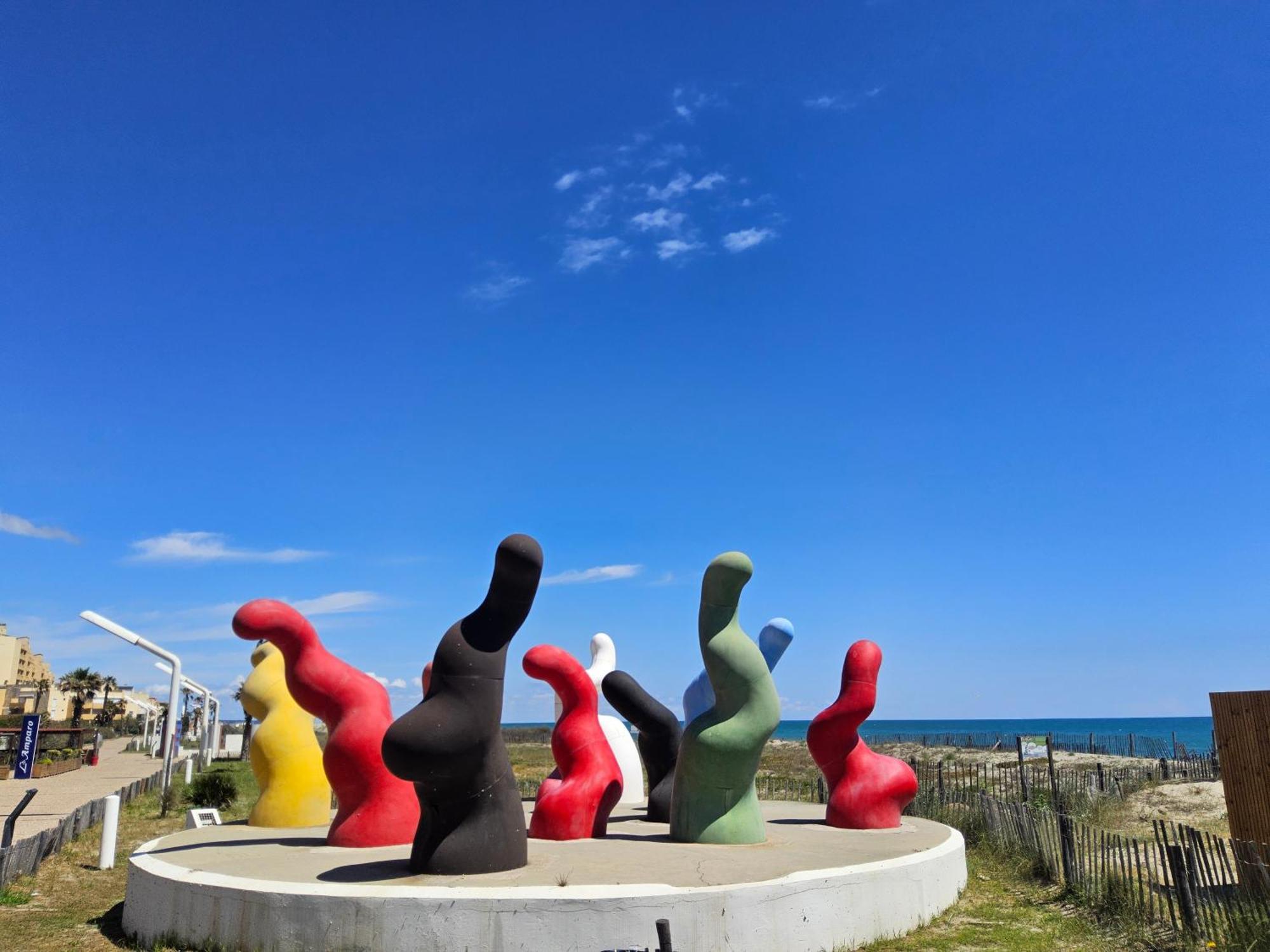 L'Azur 4 Pers Clim Parking Acces Plage Direct Ле Баркарес Экстерьер фото